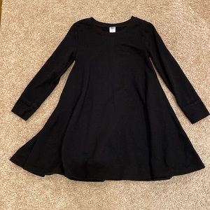 Old Navy, Size 5T, Black T-Shirt Dress, 60% cotton / 40% polyester